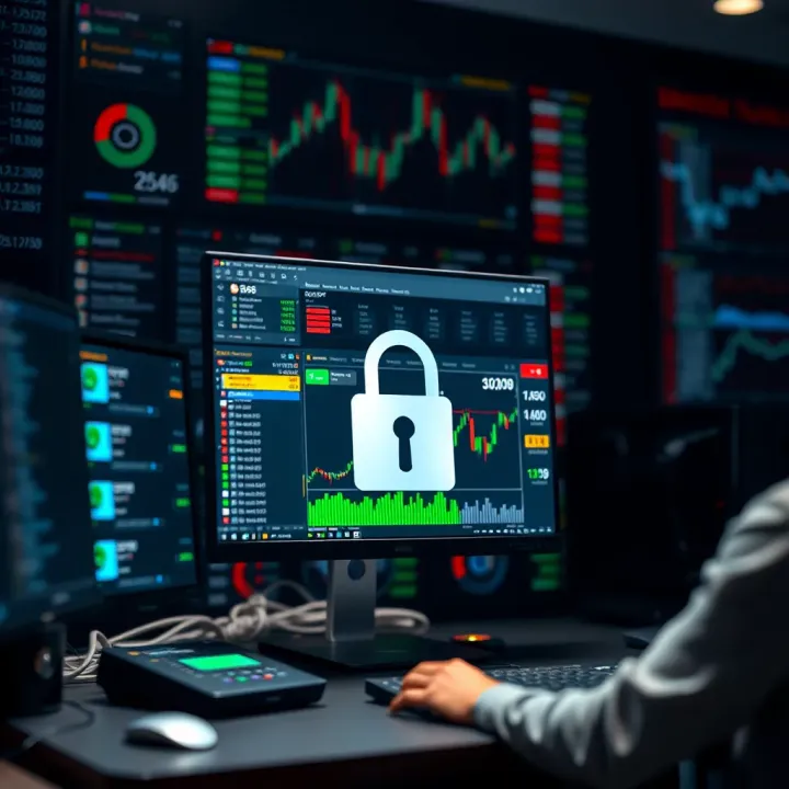 Optimizing and Securing Automated Trading with Binary Bot XML Illustration of a secure automated trading setup highlighting optimization and security considerations