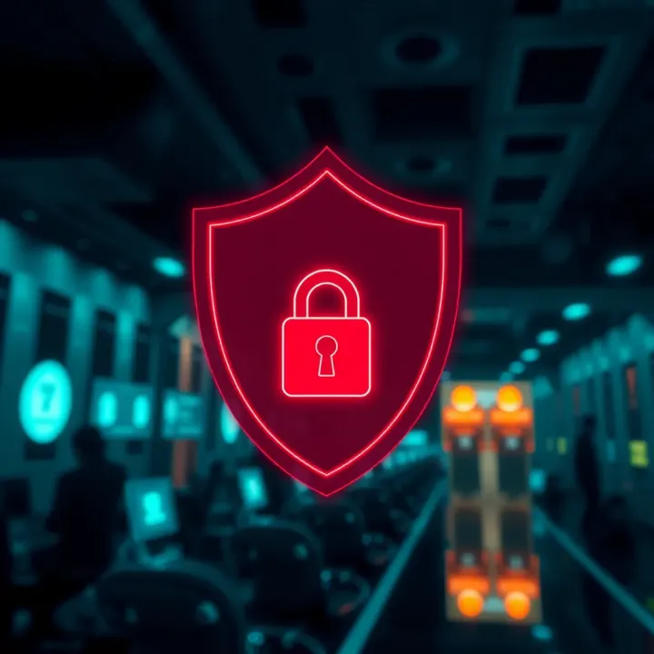 Security shield icon representing protection measures for automated trading accounts