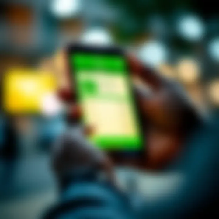 Using M-Pesa for Secure Forex Transactions in Kenya Mobile phone illustrating M-Pesa transaction screen used for secure forex payments in Kenya