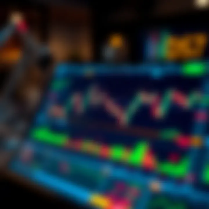 Advanced Forex Trading Platform Used by Successful Traders in Kenya Illustration of a digital trading platform displaying forex charts and analytics