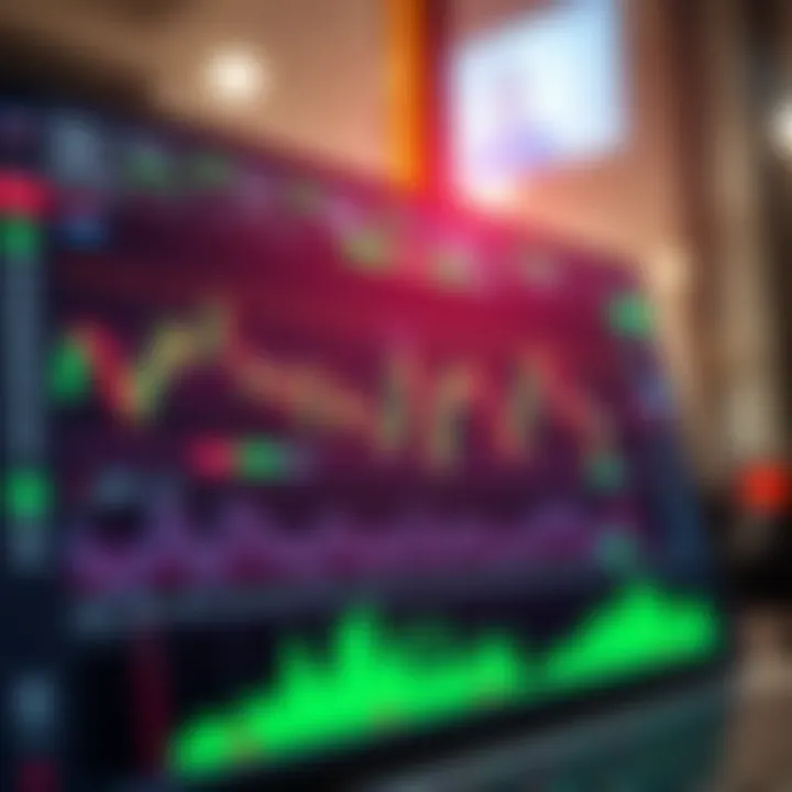 Dashboard illustrating integration of Binary.com trading platform with TradingView charts showing price movements and technical indicators