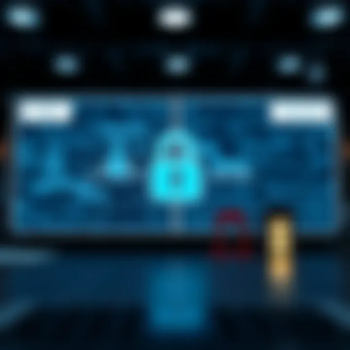 Visual comparison of binary login systems with traditional login methods highlighting security benefits