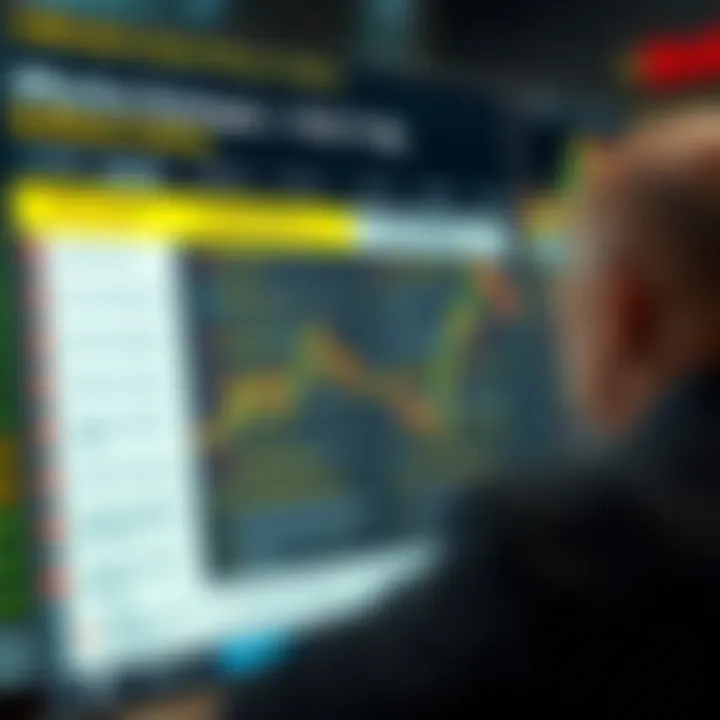 Chart displaying various binary trading strategies and risk management techniques with highlighted key points