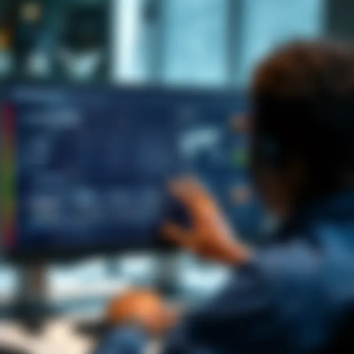 User managing account settings on BitOption AI dashboard for enhanced security