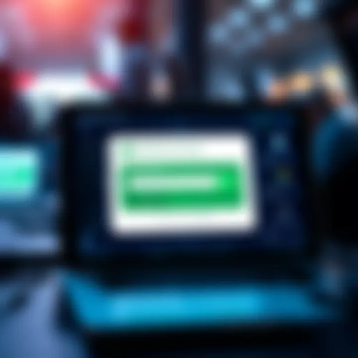 Secure login interface for bot binary platform on a digital device