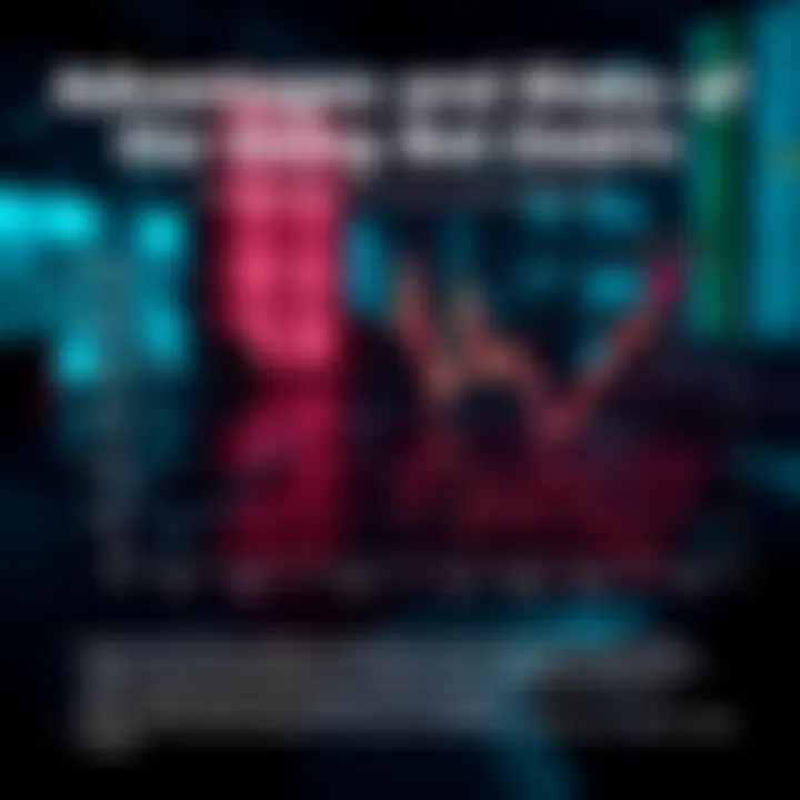 Graph showing advantages and risks associated with using Bot Deriv for trading in Kenya