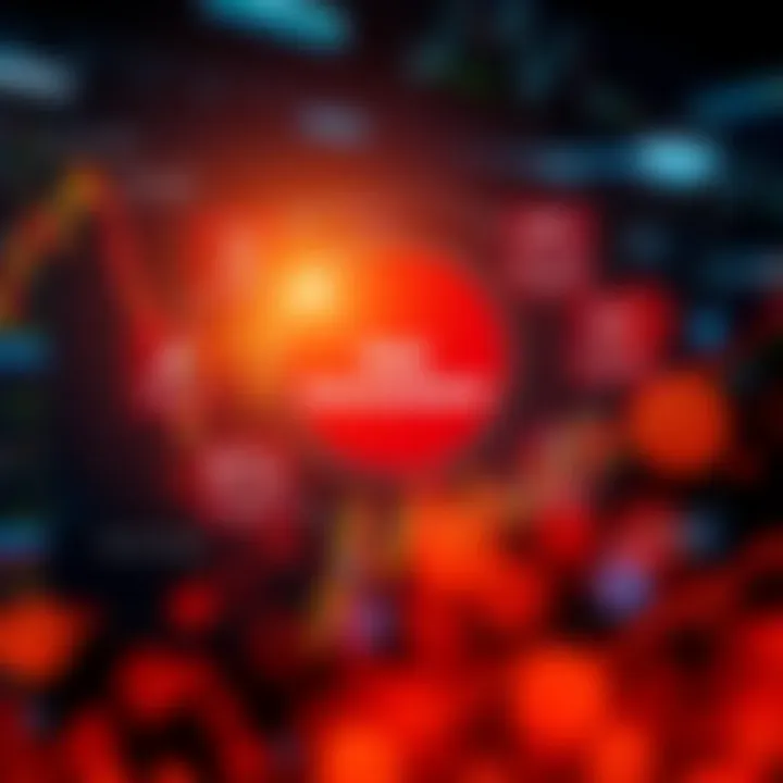 Conceptual diagram showing risk management strategies for CFD trading