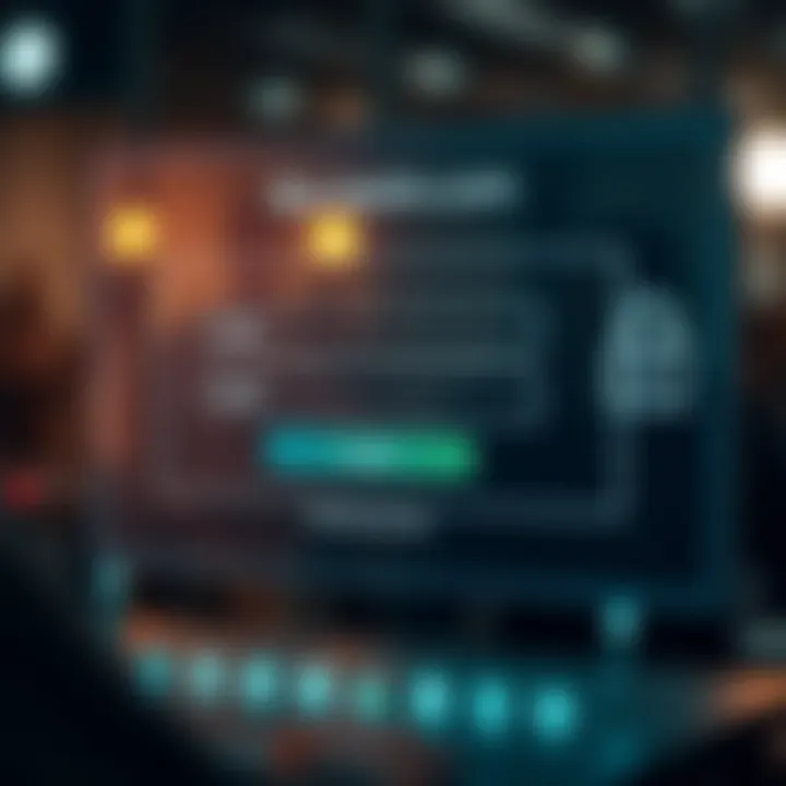 User interface showing login fields and secure access for Bot.deriv.com