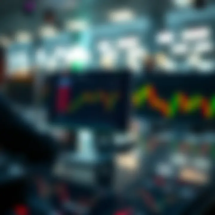 Visual representation of risk management concepts in algorithmic trading