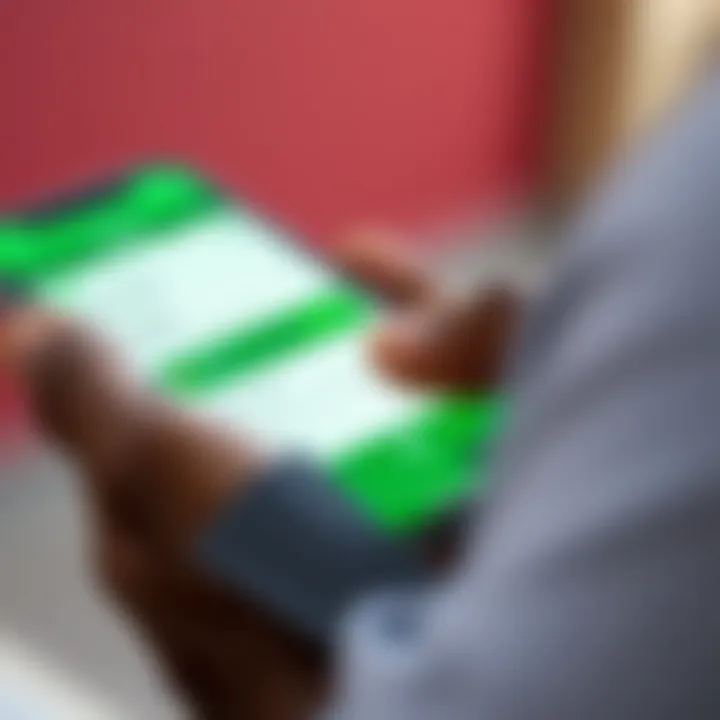Mobile phone screen showing M-Pesa payment transaction linked to cryptocurrency exchange
