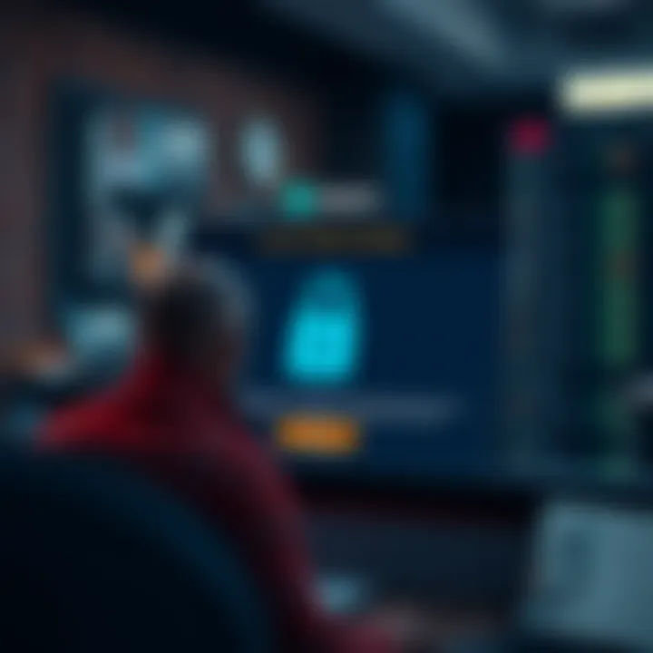 Visual representation of secure account verification and document submission on Deriv