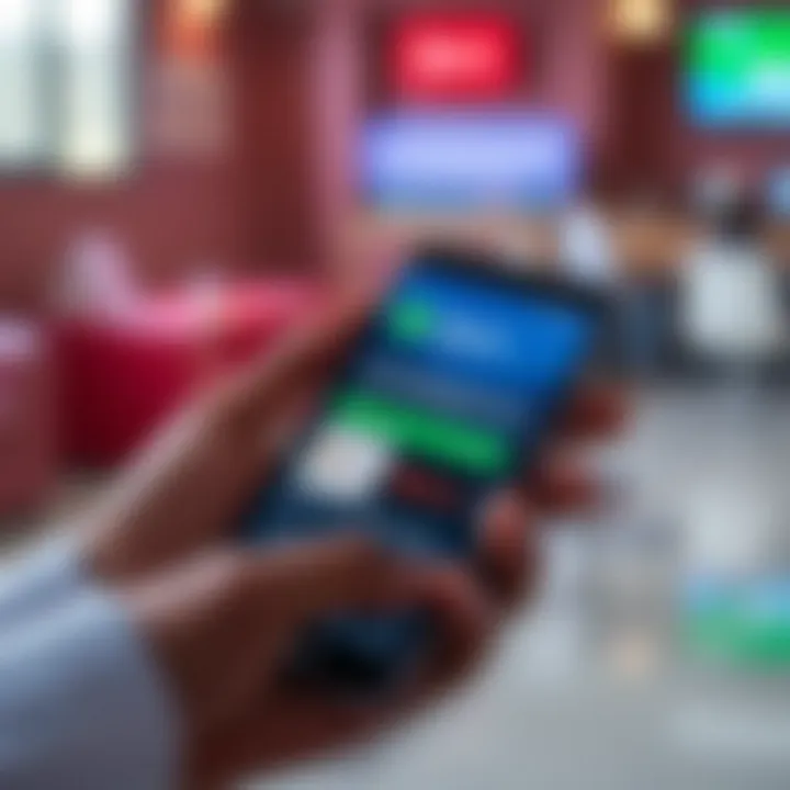 Android smartphone displaying Deriv app download interface from Google Play Store in Kenya