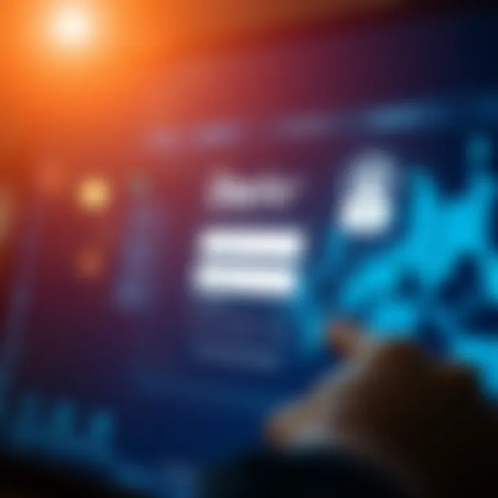 User entering credentials on a digital platform to access their account