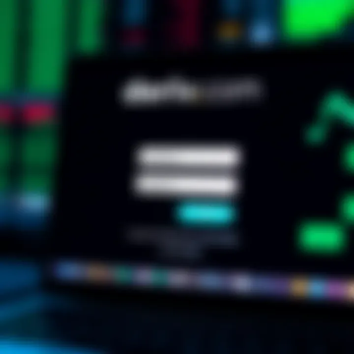 Deriv.com login screen showing username and password fields for Kenyan traders