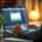 User filling out registration form on a laptop showing Deriv website interface