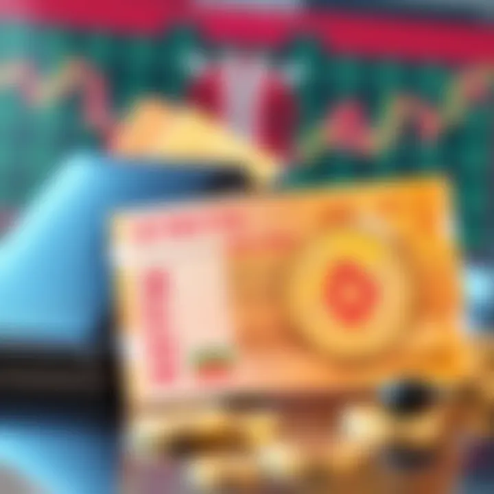 Illustration of digital wallet and Kenyan Shilling symbol representing local crypto transactions