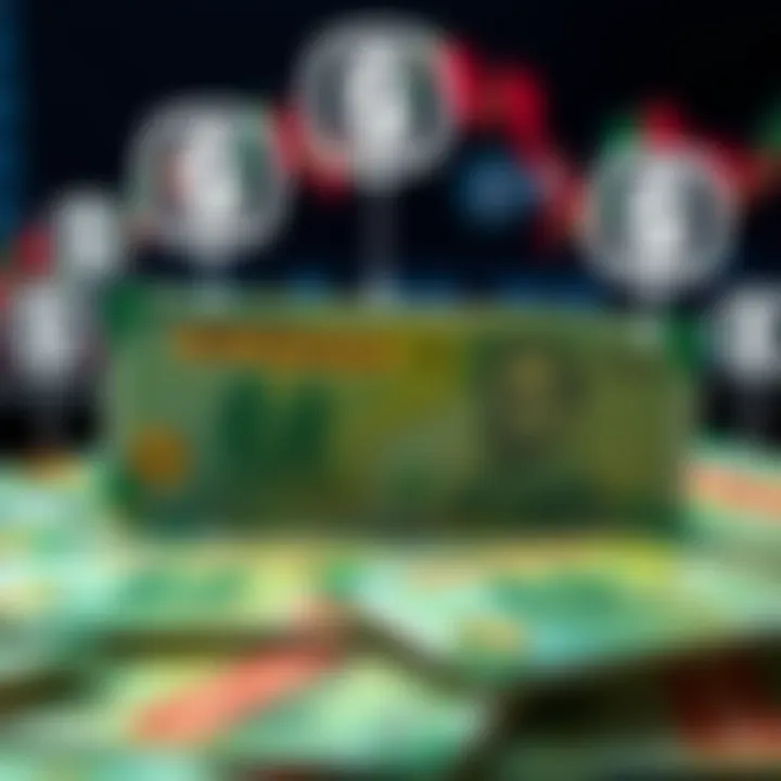 Visual representation of Kenyan shilling currency and digital transaction icons symbolizing fast M-Pesa deposits