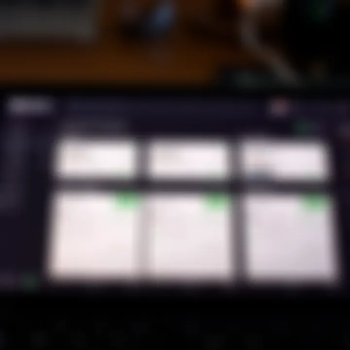 Dashboard showcasing various Deriv account types and trading options