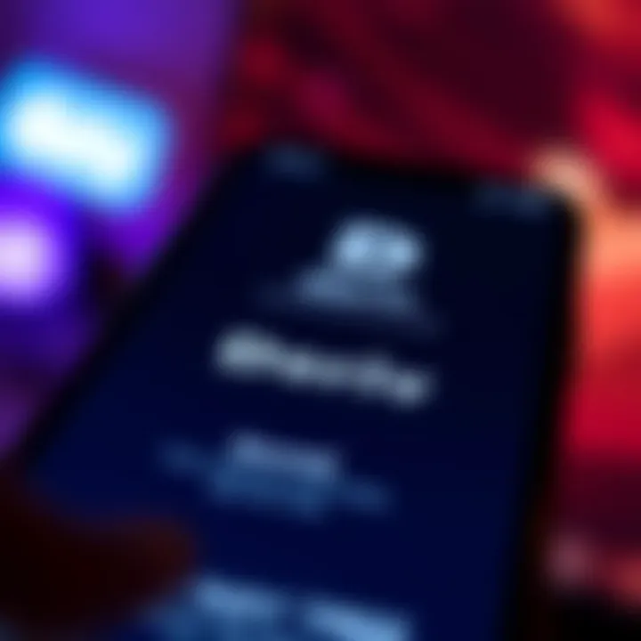 User interface showing the Deriv app download screen on a mobile device