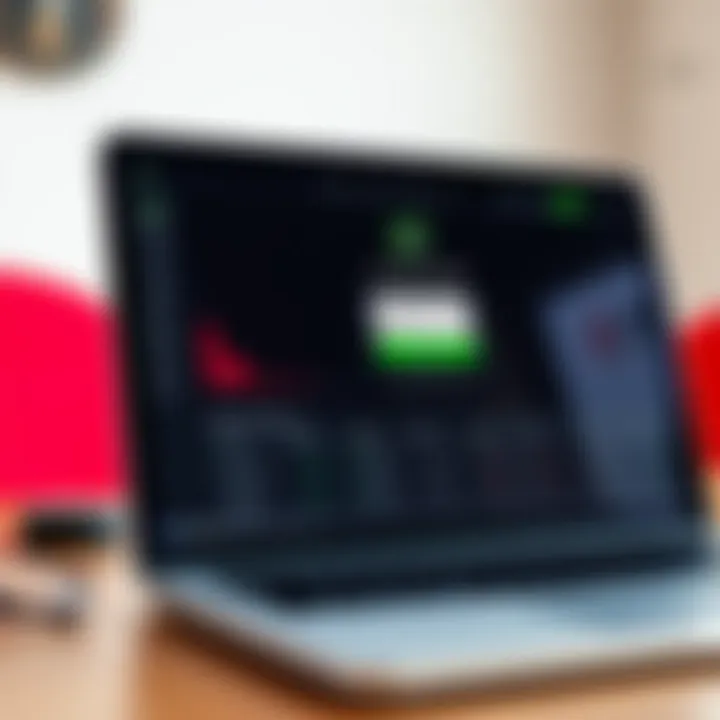 Secure login interface of IQ Options platform for Kenyan traders on a laptop screen