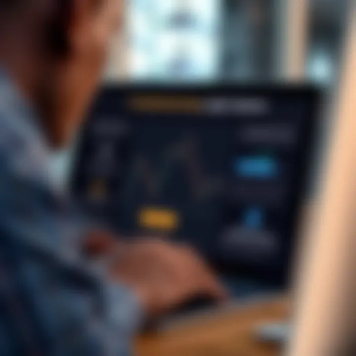 Visual guide illustrating common login issues and troubleshooting tips for binary trading accounts