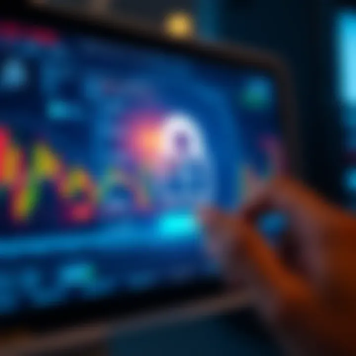 Secure login screen featuring encryption and authentication icons symbolizing online trading security