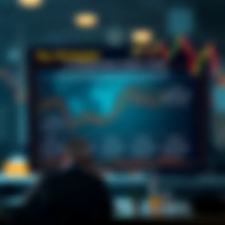 Diagram of risk management strategies in options trading highlighting potential gains and losses