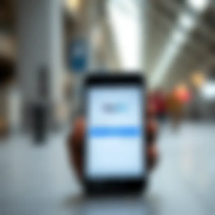 Mobile phone displaying PayPal login screen with Kenyan shilling currency symbols