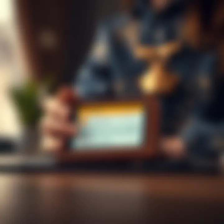 Digital wallet displaying successful payment confirmation from a survey platform