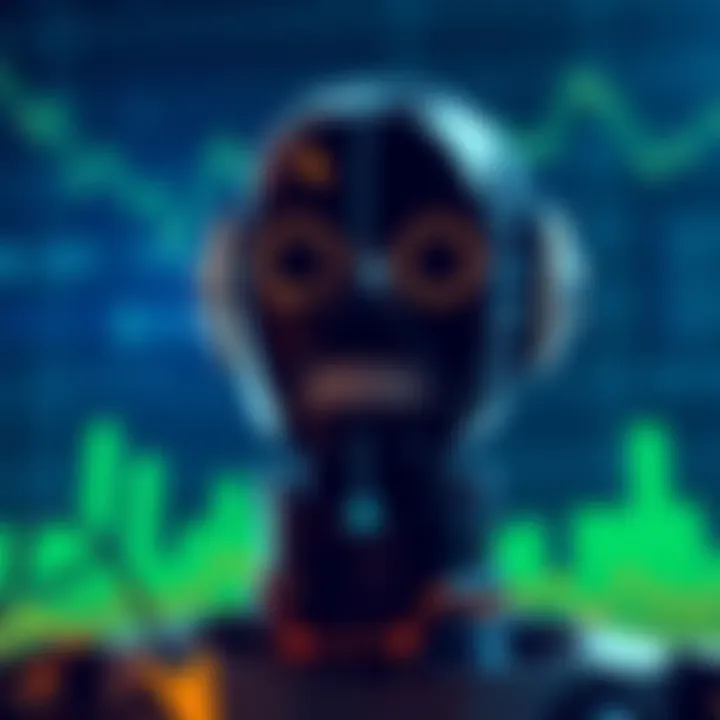 Diagram illustrating the functioning of automated trading bots on Deriv.com platform