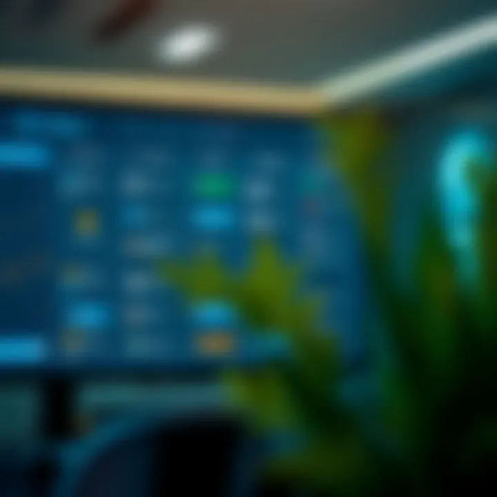 Dashboard showcasing DBot automation workflow with connected applications