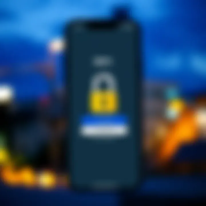 Security Features of Deriv App for Kenyan Users Secure login screen of Deriv app showcasing encryption and safety features