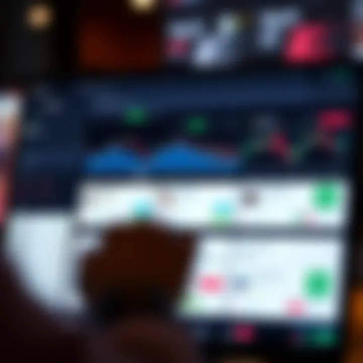 Detailed dashboard of Deriv.com showing various trading options and market graphs