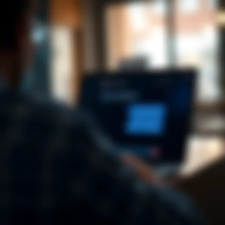 Customer support interface displaying live chat conversation on a digital device