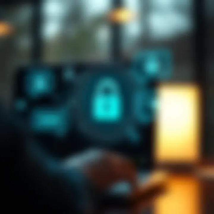 Ensuring Secure Communication on Deriv Live Chat Secure online communication with chat bubbles and digital security icons