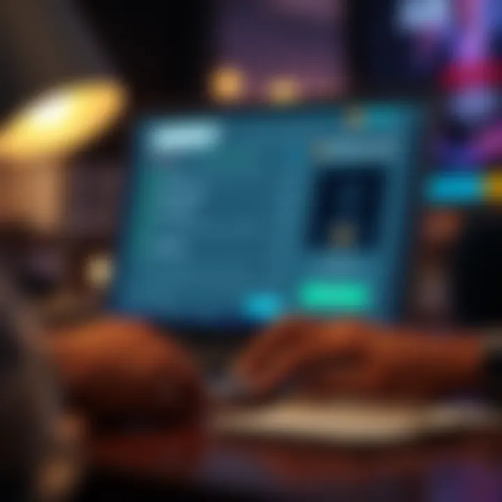 Conceptual representation of online account verification and secure funding methods