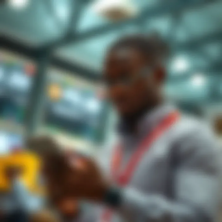Kenyan trader reviewing FBS no deposit bonus terms on a digital device