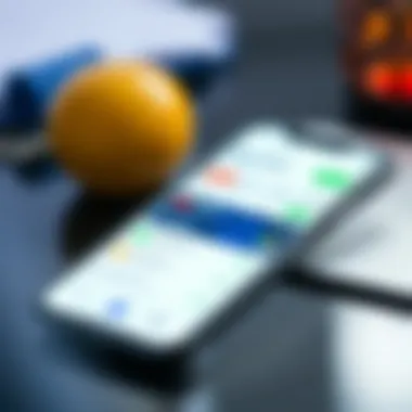 Mobile Trading App Highlighting Payment Methods for Kenyan Investors Mobile phone displaying a trading app with payment options including mobile money services popular in Kenya