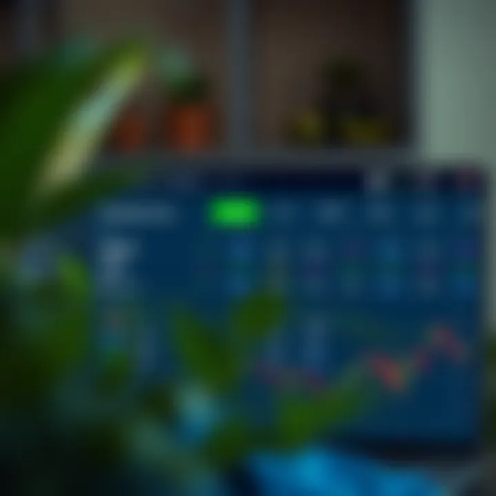Dashboard showing subscription plans and broker integration options on TradingView platform