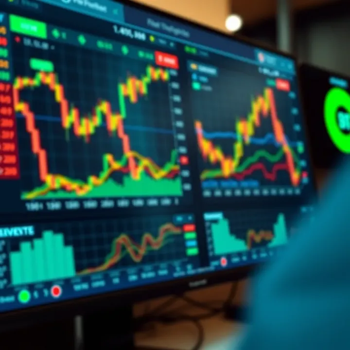Dashboard displaying forex currency pairs with charts and key indicators on Finviz platform