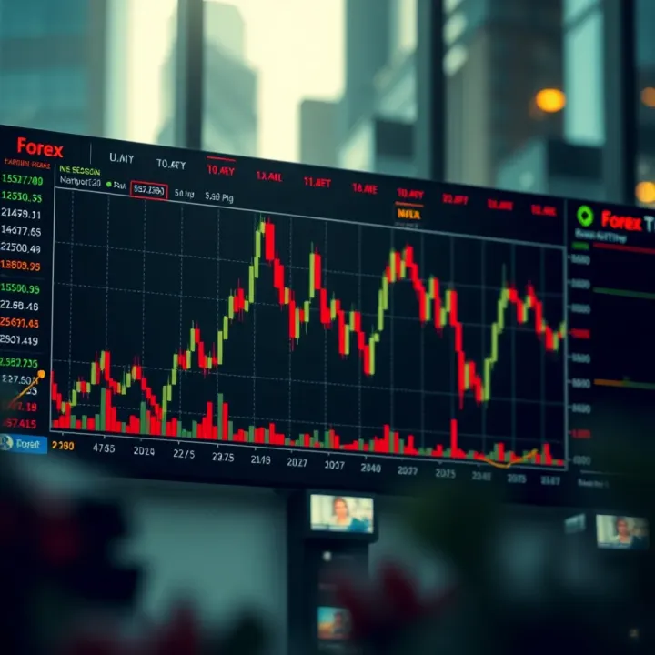 Forex Market Activity Highlights During New York Session in Kenya Graph depicting forex market activity peaks during New York trading hours
