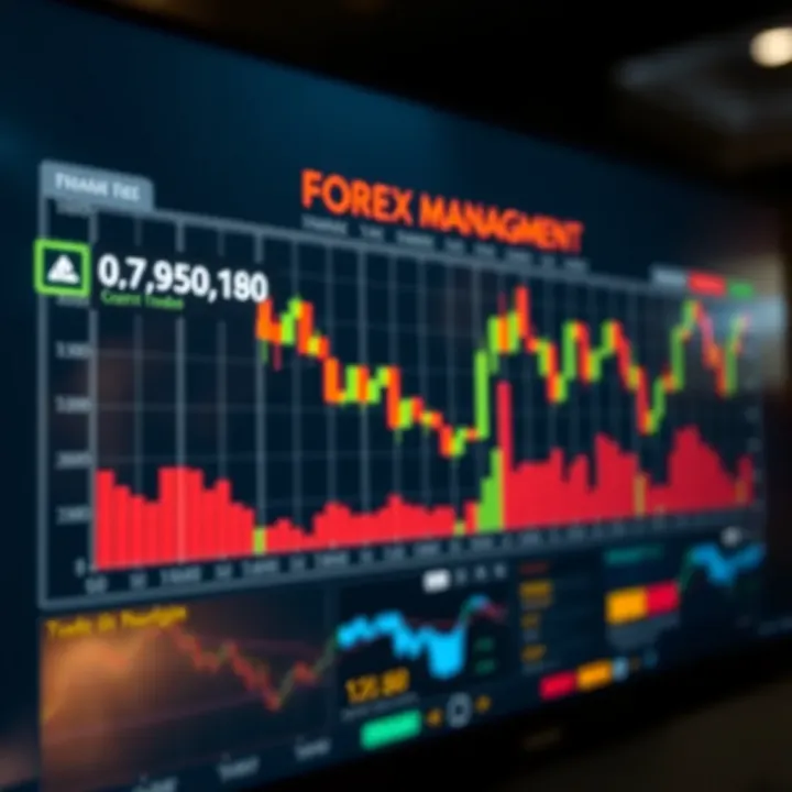 How Free Margin Influences Risk Management in Forex Trading Graphical representation showing how free margin changes with forex trade positions and its impact on risk management