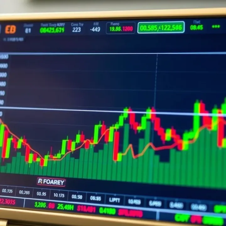 Currency Pairs and Market Trends in Forex Trading Graph showing currency pairs and market trends for forex trading