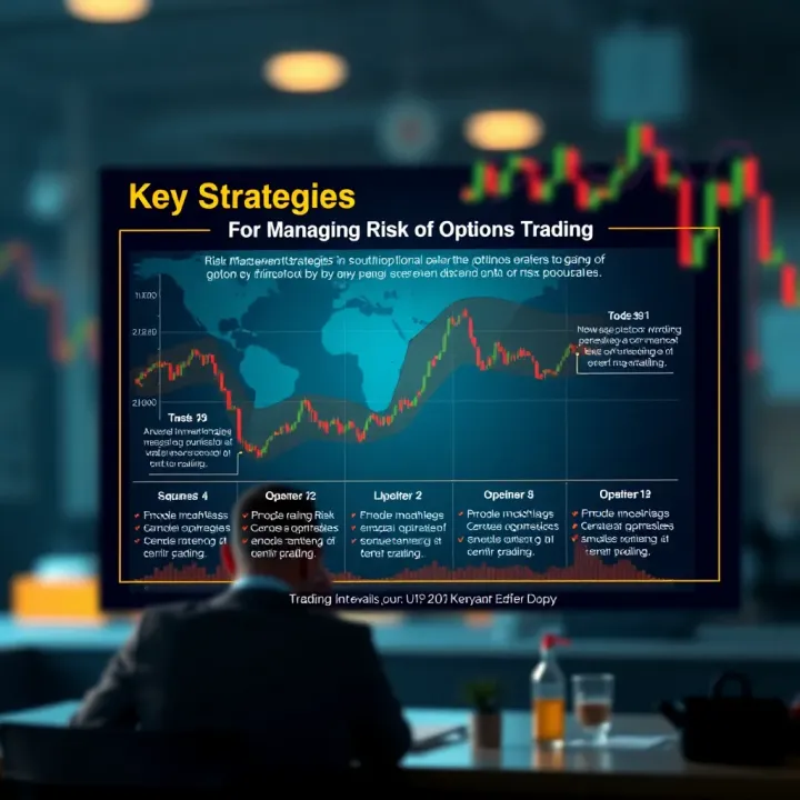 Key Strategies for Managing Risk in Options Trading Diagram of risk management strategies in options trading highlighting potential gains and losses