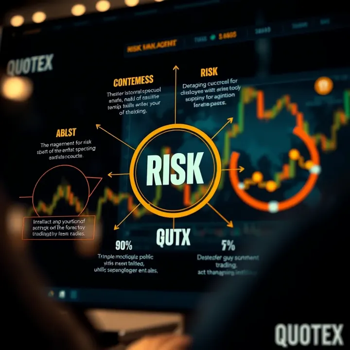 Graphical representation of risk management strategies for safe trading on Quotex in Kenya