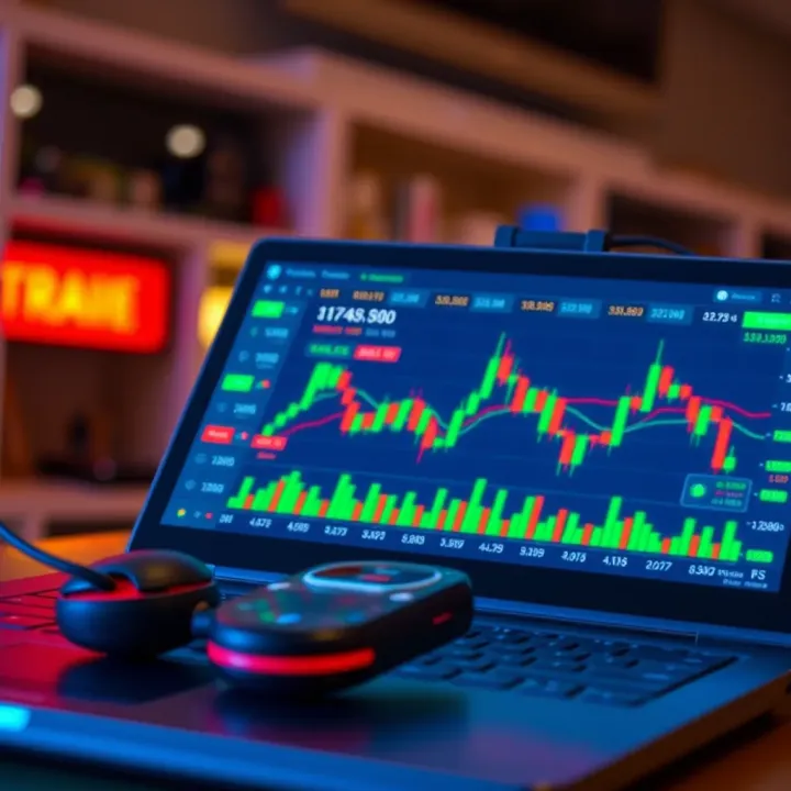 Illustration of digital financial instruments accessible via Scope Markets platform in Kenya