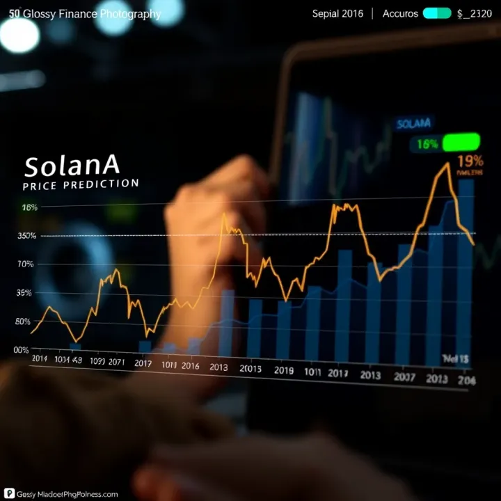 Graph illustrating Solana price trends showing fluctuations and key milestones