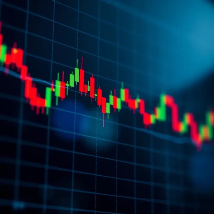 Morning Star Pattern Indicating Upward Trend Potential Morning star candlestick pattern signaling potential upward price movement in trading charts