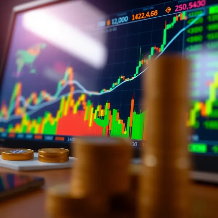 Market Analysis and Trends in Crypto Trading Graph showing market trends and data analysis for cryptocurrency trading