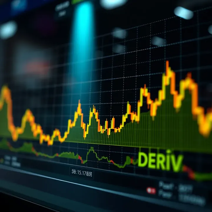 Automated Trading Bot Performance on Deriv Platform Graph showing automated trading bot performance on Deriv platform
